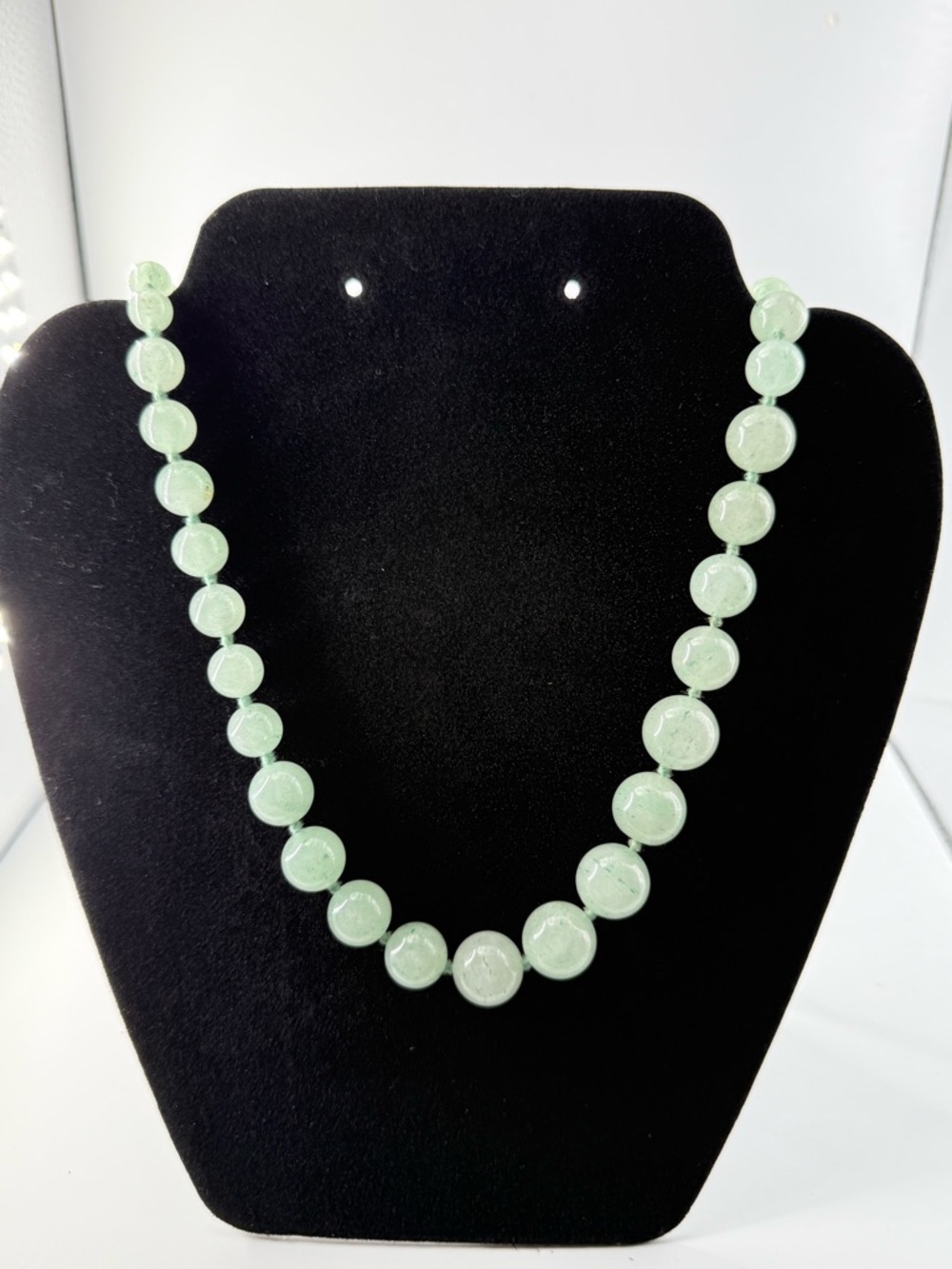 Jay King Light Green Beaded Necklace